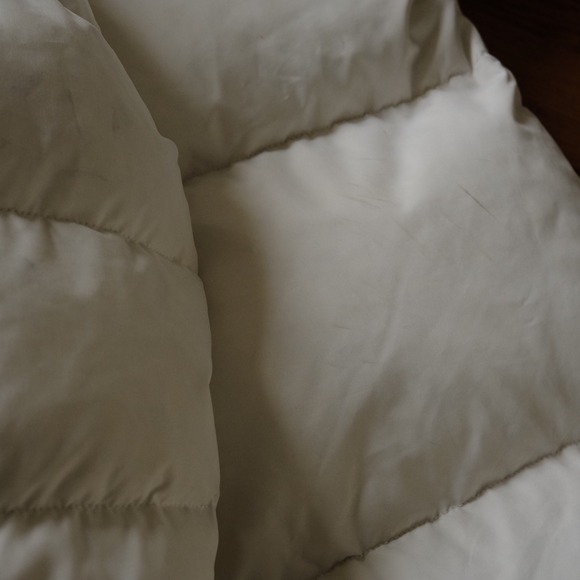 Shady Ltd Puffer Jacket White Embroidered Logo Size L Winter Streetwear Hip-Hop - Picture 12 of 13